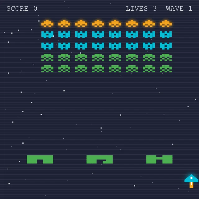 Space Invaders cover