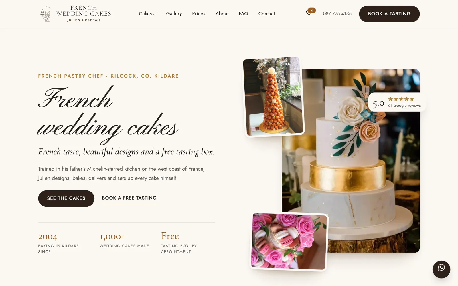 French Wedding Cakes