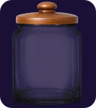 Layer 1 on its own: back of the jar