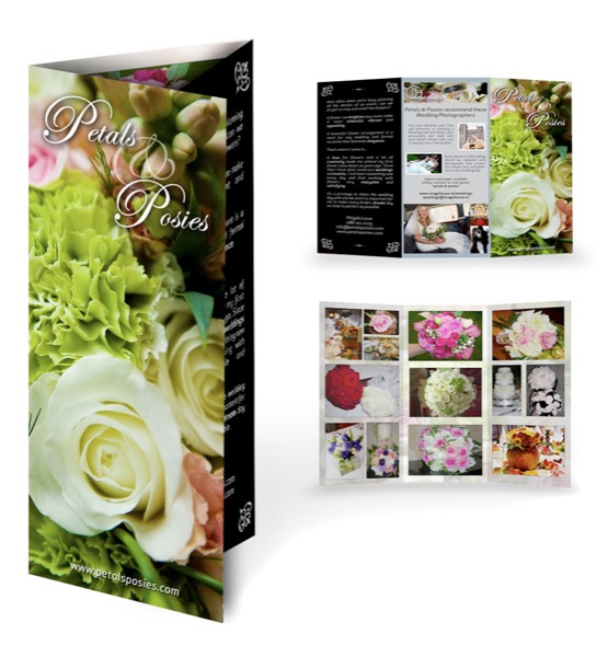 Petals Trifold print design by DezignZA