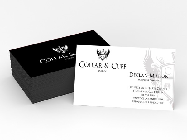Collar & Cuff business card design by DezignZA