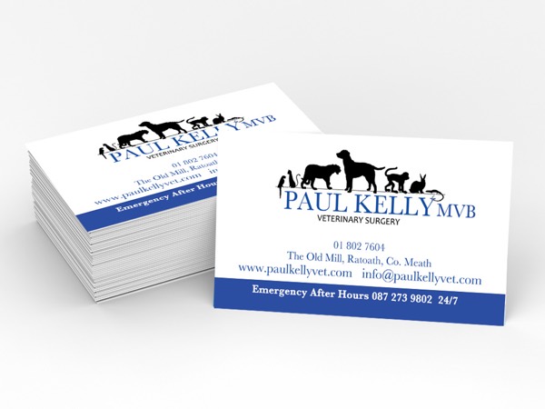 Paul Kelly business card design by DezignZA