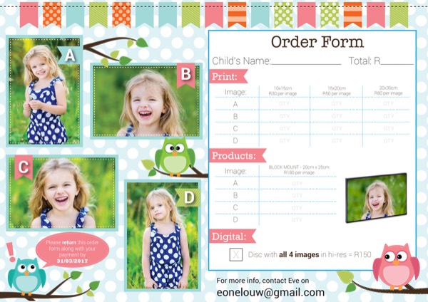 Eone School print design by DezignZA