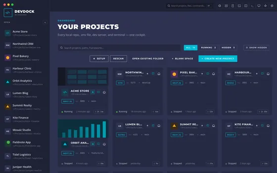 DevDock preview