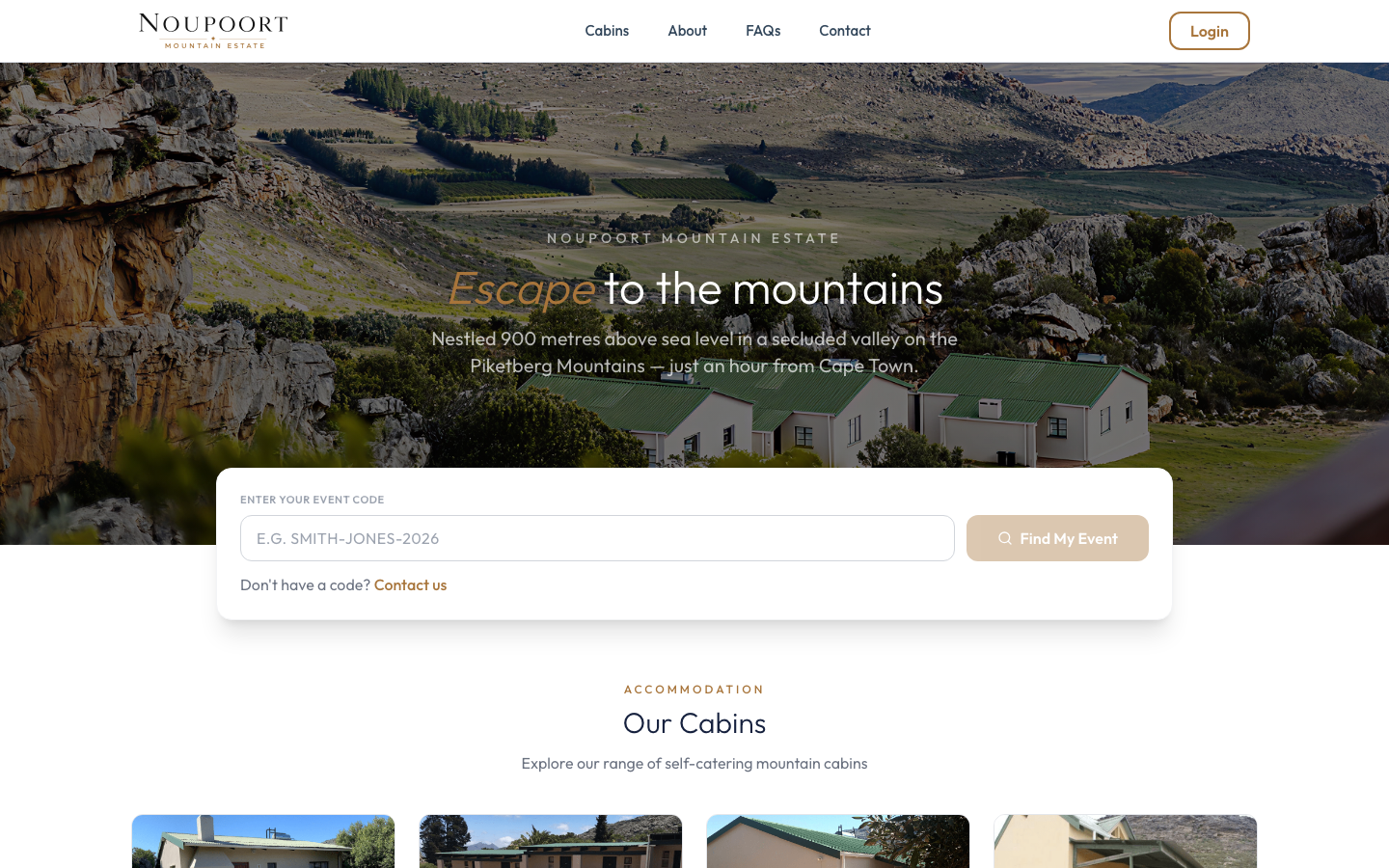 Noupoort Mountain Estate