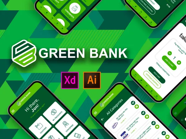 Greenbank UX and UI design