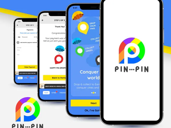 Pin•••Pin UX and UI design