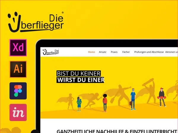 Uberflieger UX and UI design