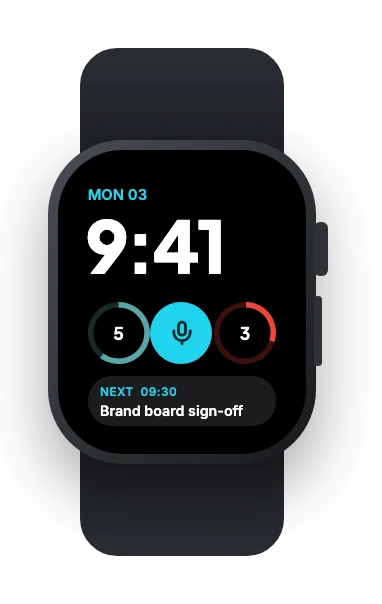Apple Watch face with WAID complications